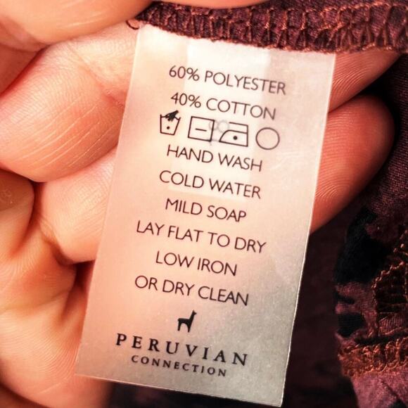 Peruvian Connection Paisley Tunic Small - Picture 11 of 11